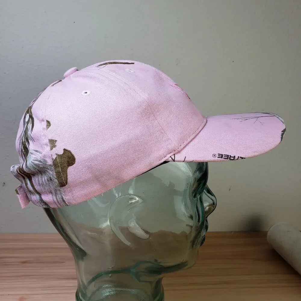 RealTree Women's Pink Camoflage Powercap Battery Operated Light Up Hunting Hat‎